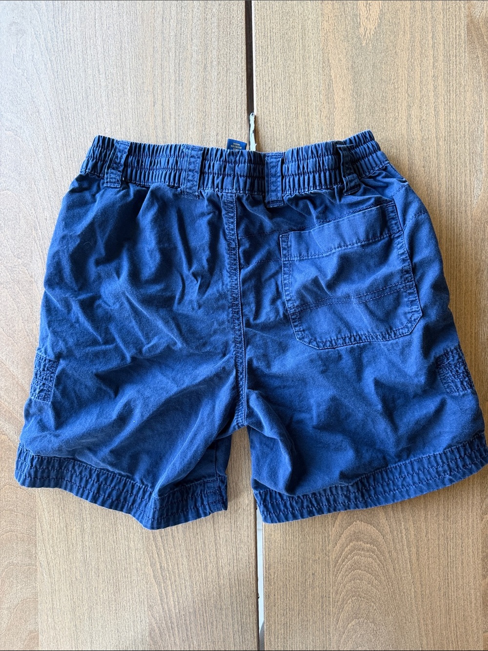 Polo Ralph Lauren Boys Size 8 Navy Elastic Waist Cotton Shorts - Picture 3 of 4